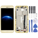LCD Screen and Digitizer Full Assembly with Frame for Asus ZenFone 3 ZE520KL Z017D Z017DA Z017DB (Gold)