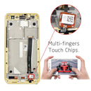 LCD Screen and Digitizer Full Assembly with Frame for Asus ZenFone 3 ZE520KL Z017D Z017DA Z017DB (Gold)