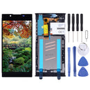 LCD Screen and Digitizer Full Assembly with Frame for Sony Xperia L1 G3311 G3312 G3313(Black)