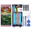 LCD Screen and Digitizer Full Assembly with Frame for Sony Xperia L1 G3311 G3312 G3313(Pink)