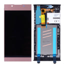 LCD Screen and Digitizer Full Assembly with Frame for Sony Xperia L1 G3311 G3312 G3313(Pink)