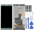 LCD Screen and Digitizer Full Assembly for Sony Xperia XZ2 Compact (Green)