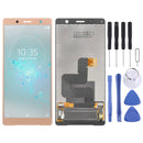 LCD Screen and Digitizer Full Assembly for Sony Xperia XZ2 Compact (Gold)
