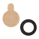 10 PCS for Oppo R9s Back Camera Lens(Black)