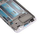 Front Housing LCD Frame Bezel Plate for OPPO A57(White)