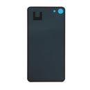 For Meizu U10 / Meilan U10 Glass Battery Back Cover with Adhesive(Black)