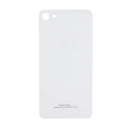 For Meizu U10 / Meilan U10 Glass Battery Back Cover with Adhesive(White)