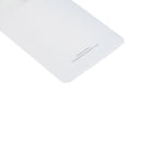 For Meizu U20 / Meilan U20 Glass Battery Back Cover with Adhesive(White)