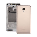 For Meizu Meilan Metal Battery Back Cover(Gold)
