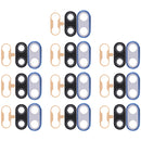 10 PCS Back Camera Bezel with Lens Cover & Adhesive for Huawei Nova 3i(Blue)