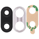 10 PCS Back Camera Bezel with Lens Cover & Adhesive for Huawei P20 Lite (Blue)