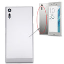 Back Battery Cover + Back Battery Bottom Cover + Middle Frame for Sony Xperia XZ (Silver)