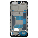 For OPPO R11s Front Housing LCD Frame Bezel Plate(Black)