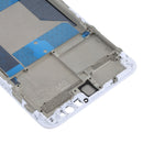 For OPPO R11s Front Housing LCD Frame Bezel Plate(White)