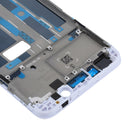 For OPPO A77 / F3 Front Housing LCD Frame Bezel Plate(White)