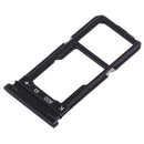 SIM Card Tray + SIM Card Tray / Micro SD Card Tray for OPPO R15(Black)