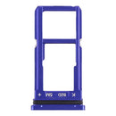 SIM Card Tray + SIM Card Tray / Micro SD Card Tray for OPPO R15(Blue)