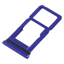 SIM Card Tray + SIM Card Tray / Micro SD Card Tray for OPPO R15(Blue)