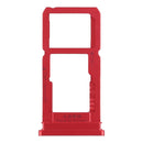 SIM Card Tray + SIM Card Tray / Micro SD Card Tray for OPPO R15(Red)