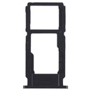 SIM Card Tray + SIM Card Tray / Micro SD Card Tray for OPPO R11 Plus(Black)