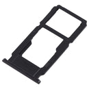 SIM Card Tray + SIM Card Tray / Micro SD Card Tray for OPPO R11 Plus(Black)