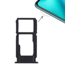 SIM Card Tray + SIM Card Tray / Micro SD Card Tray for OPPO R11 Plus(Black)