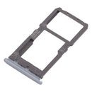 SIM Card Tray + SIM Card Tray / Micro SD Card Tray for Vivo X21(Silver)