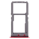 SIM Card Tray + SIM Card Tray / Micro SD Card Tray for Vivo X21 (Red)
