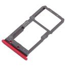 SIM Card Tray + SIM Card Tray / Micro SD Card Tray for Vivo X21 (Red)