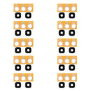10 PCS Back Camera Lens Cover with Sticker for Galaxy J2 Pro (2016)