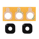 10 PCS Back Camera Lens Cover with Sticker for Galaxy J2 Pro (2016)