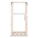 SIM Card Tray + SIM Card Tray / Micro SD Card Tray for Xiaomi Redmi 6 / Redmi 6A(Gold)