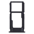SIM Card Tray + SIM Card Tray / Micro SD Card Tray for OPPO R11s Plus(Black)