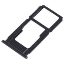 SIM Card Tray + SIM Card Tray / Micro SD Card Tray for OPPO R11s Plus(Black)