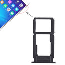 SIM Card Tray + SIM Card Tray / Micro SD Card Tray for OPPO R11(Black)