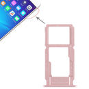 SIM Card Tray + SIM Card Tray / Micro SD Card Tray for OPPO R11(Rose Gold)