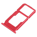 SIM Card Tray + SIM Card Tray / Micro SD Card Tray for OPPO R11(Red)
