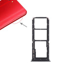 2 x SIM Card Tray + Micro SD Card Tray for Vivo Y83(Black)
