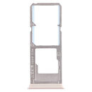 2 x SIM Card Tray + Micro SD Card Tray for Vivo Y79(Gold)