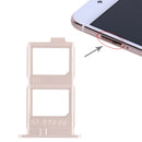 2 x SIM Card Tray for Vivo X7 Plus(Gold)