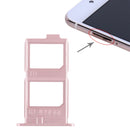 2 x SIM Card Tray for Vivo X7 Plus(Rose Gold)