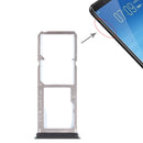 2 x SIM Card Tray + Micro SD Card Tray for Vivo Y75(Black)