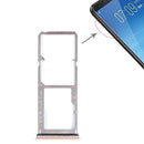 2 x SIM Card Tray + Micro SD Card Tray for Vivo Y75(Gold)