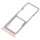 2 x SIM Card Tray + Micro SD Card Tray for Vivo Y75(Gold)