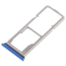 2 x SIM Card Tray + Micro SD Card Tray for Vivo Y75(Blue)