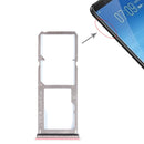 2 x SIM Card Tray + Micro SD Card Tray for Vivo Y75(Rose Gold)