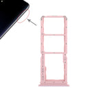2 x SIM Card Tray + Micro SD Card Tray for Vivo Y97(Rose Gold)