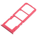 2 x SIM Card Tray + Micro SD Card Tray for OPPO A5 / A3s(Red)