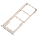 2 x SIM Card Tray + Micro SD Card Tray for OPPO A5 / A3s(Silver)