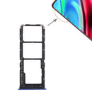 2 x SIM Card Tray + Micro SD Card Tray for Vivo Y93(Blue)